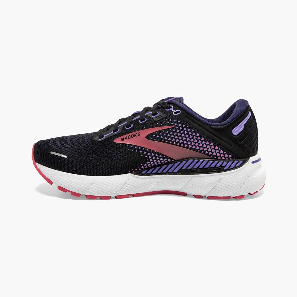 Chaussure Running Brooks Adrenaline GTS 22 Grise Foncé Femme | XYF-7460723